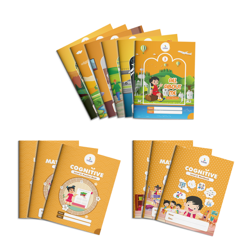 Kreedo UKG Books: Set of 15 Books (2019 edition ) - funschooling.in